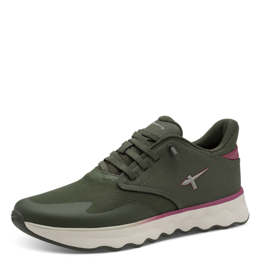 Grøn Tamaris Sneaker Low – Komfortabel og Åndbar Hverdagssko