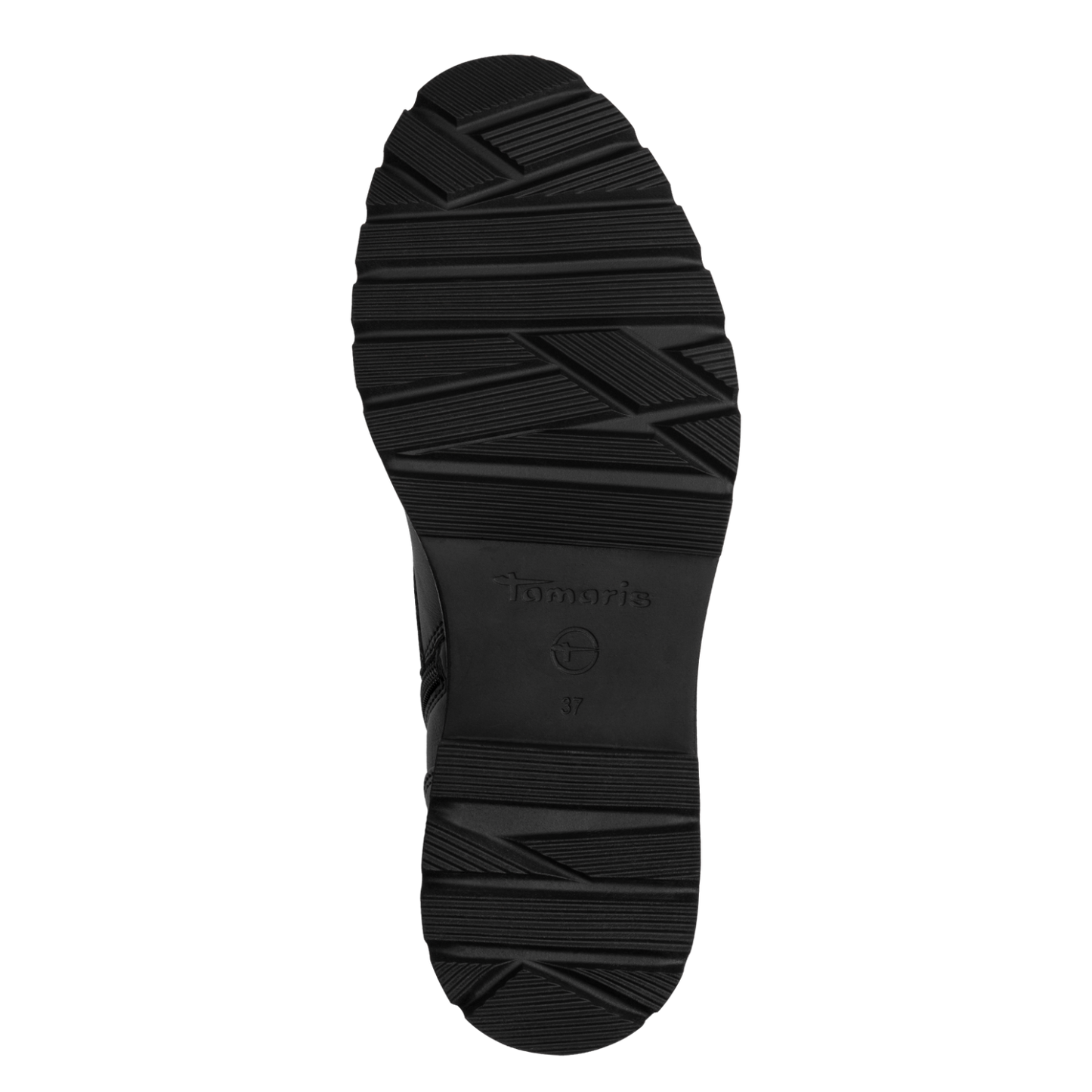 Tamaris Lace Boot Flats – Sort Støvle – Komfort & Stil (1-25215-45-001)