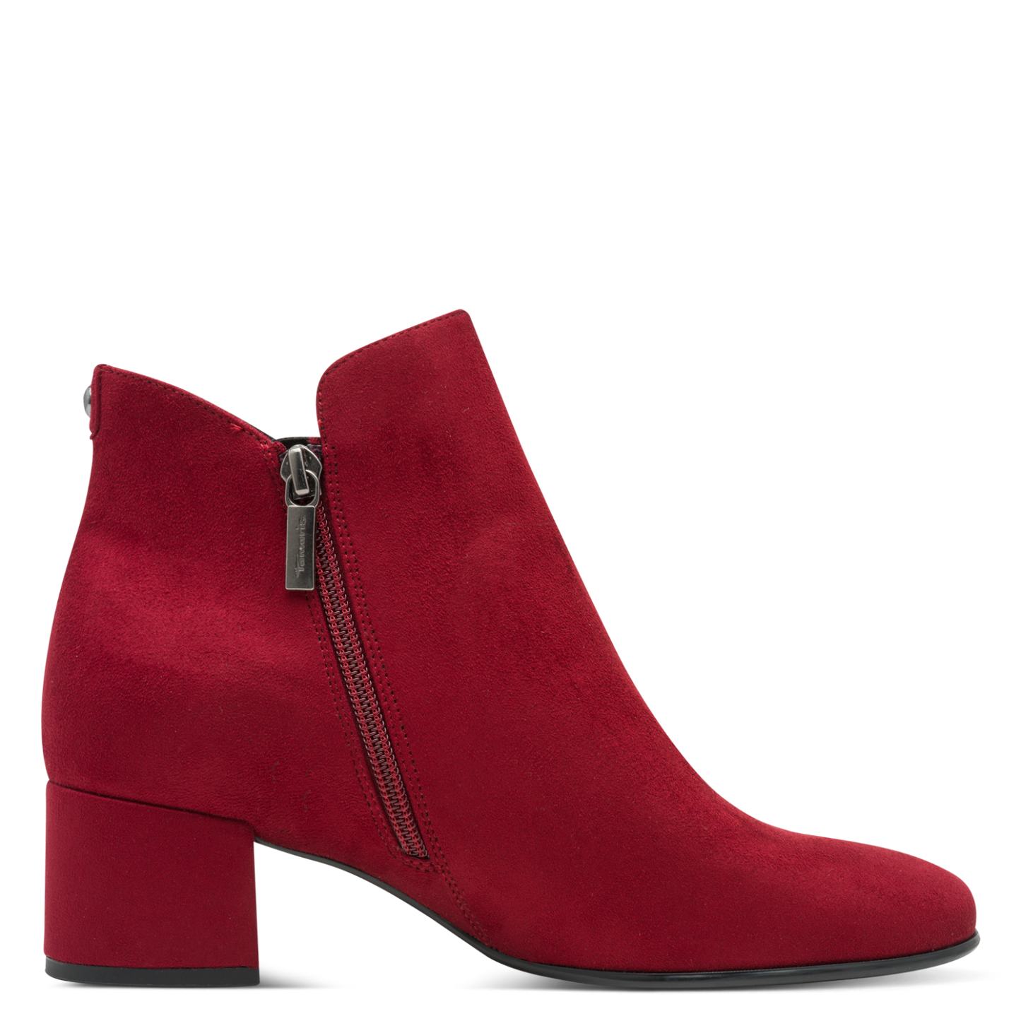 Tamaris Støvletter – TOUCH-IT Komfort & ANTIslide – Rød (1-25354-43-500)