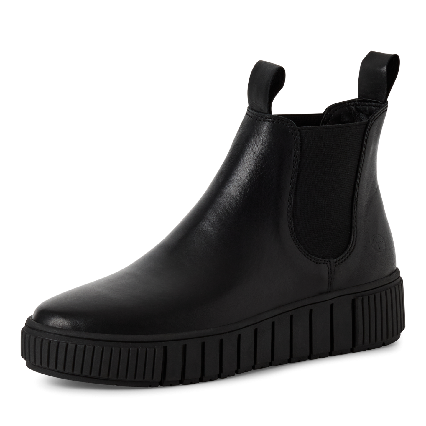 Tamaris Chelsea Boot – Udskiftelig Indersål & Grov Sål – Sort (1-25403-43-003)