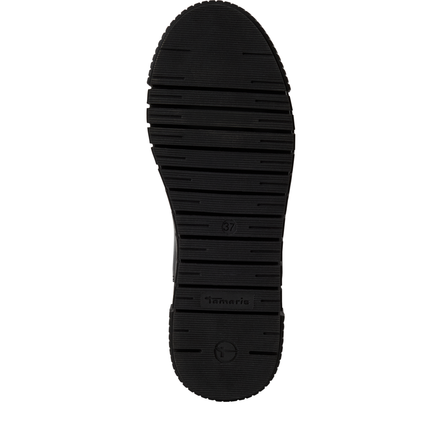 Tamaris Chelsea Boot – Udskiftelig Indersål & Grov Sål – Sort (1-25403-43-003)