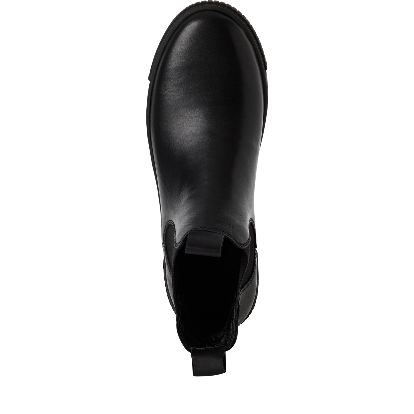Tamaris Chelsea Boot – Udskiftelig Indersål & Grov Sål – Sort (1-25403-43-003)