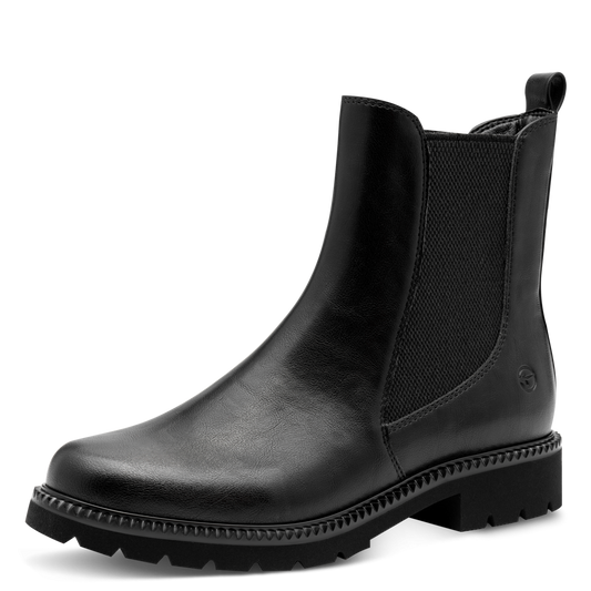 Tamaris Chelsea Boot – Touchit Komfort – Sort (1-25417-45-001)