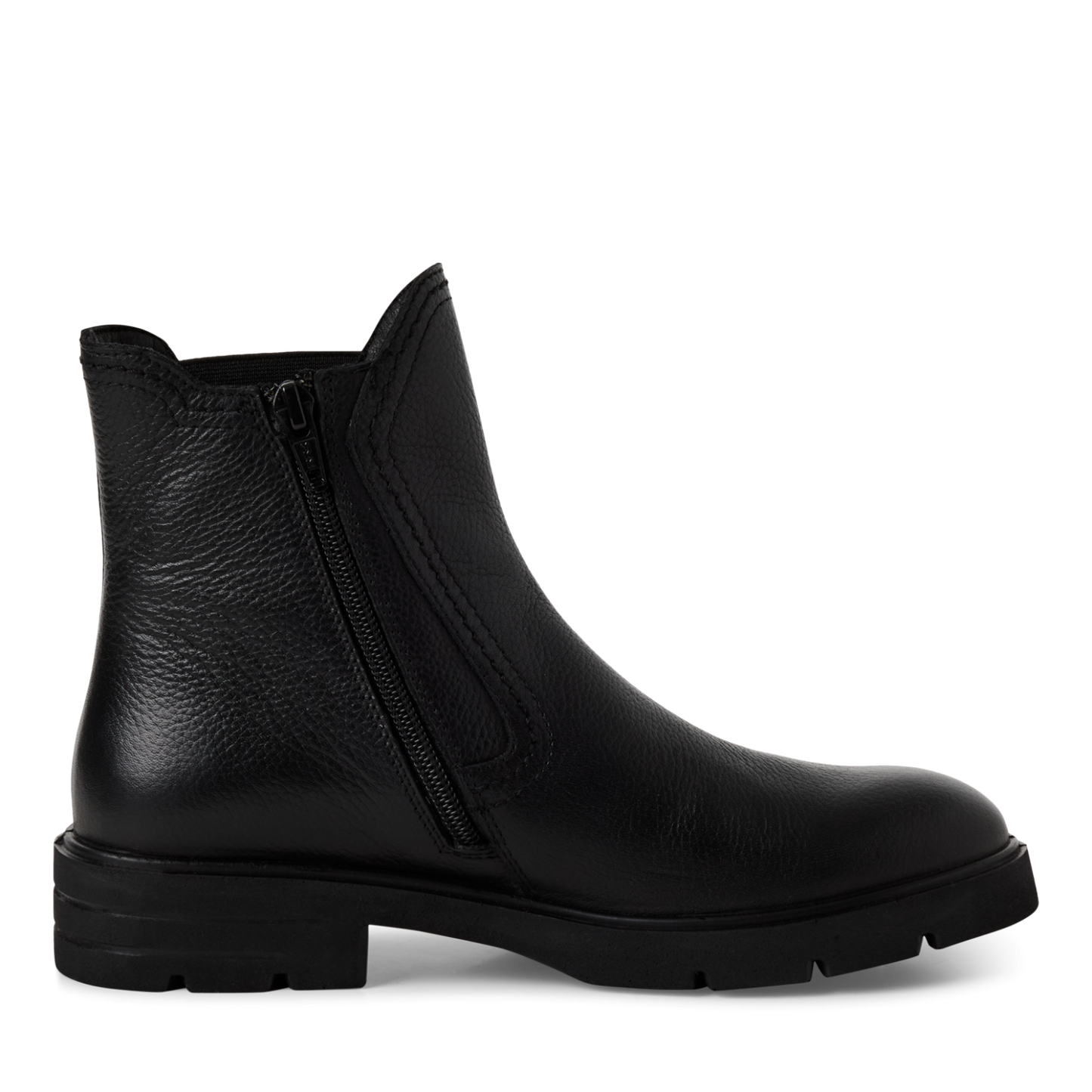 Tamaris Chelsea Boot – Touchit Komfort & Blockhæl – Sort (1-25422-45-001)