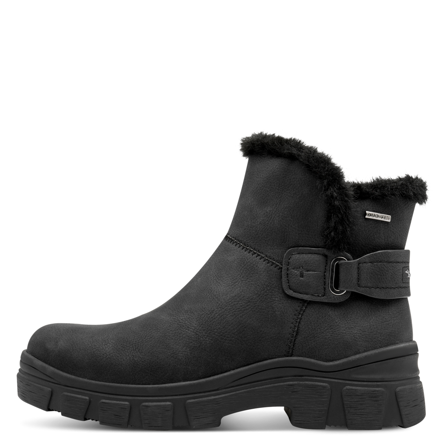 Tamaris Sort Støvle med Varm Foring, Duotex og Antislide Sål (1-26825-45-001)