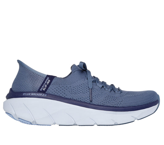 Skechers Relaxed Fit: Slip-ins D'Lux Walker 2.0 – Thrill Movement – Blue (150105SLT)