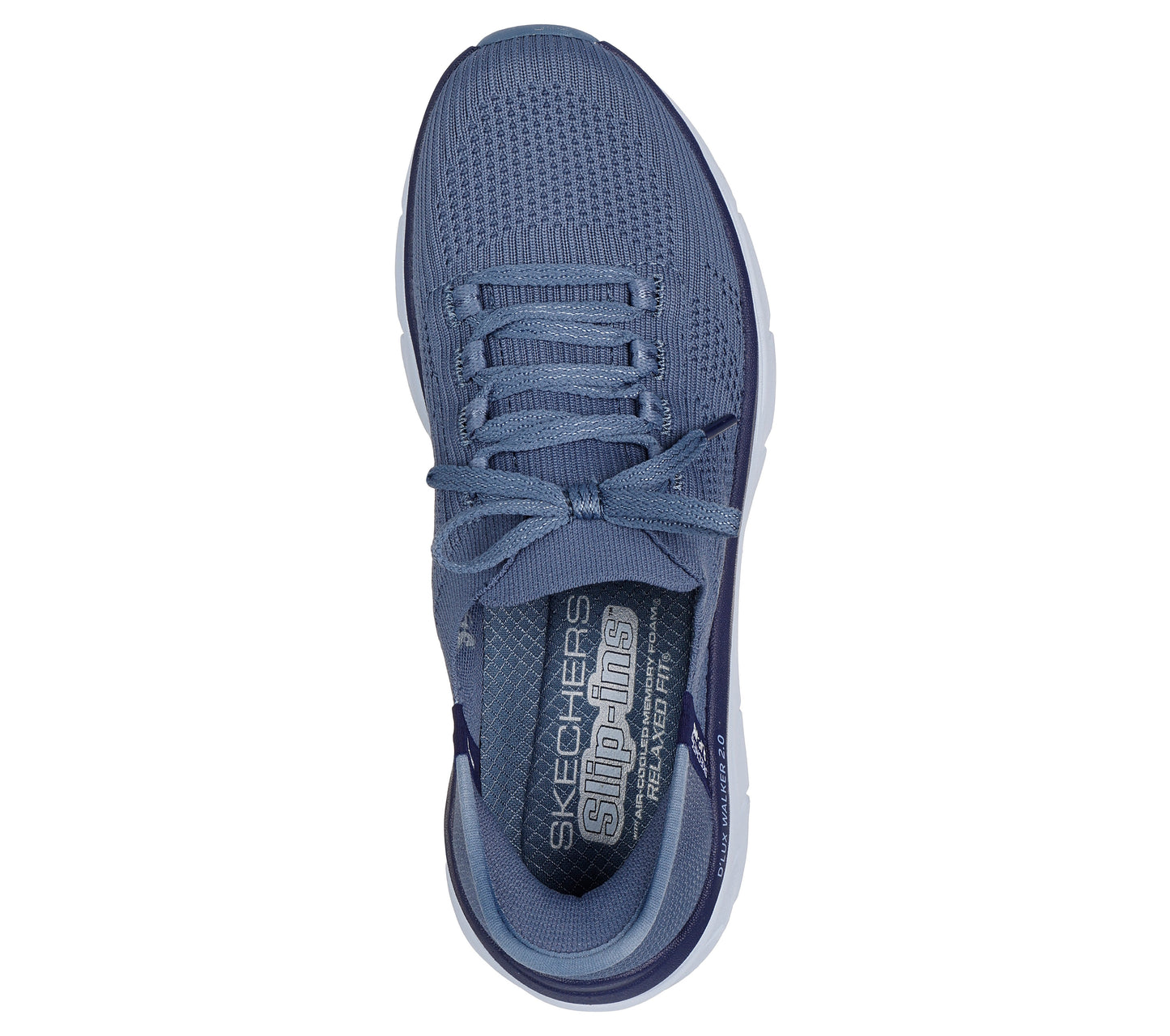 Skechers Relaxed Fit: Slip-ins D'Lux Walker 2.0 – Thrill Movement – Blue (150105SLT)