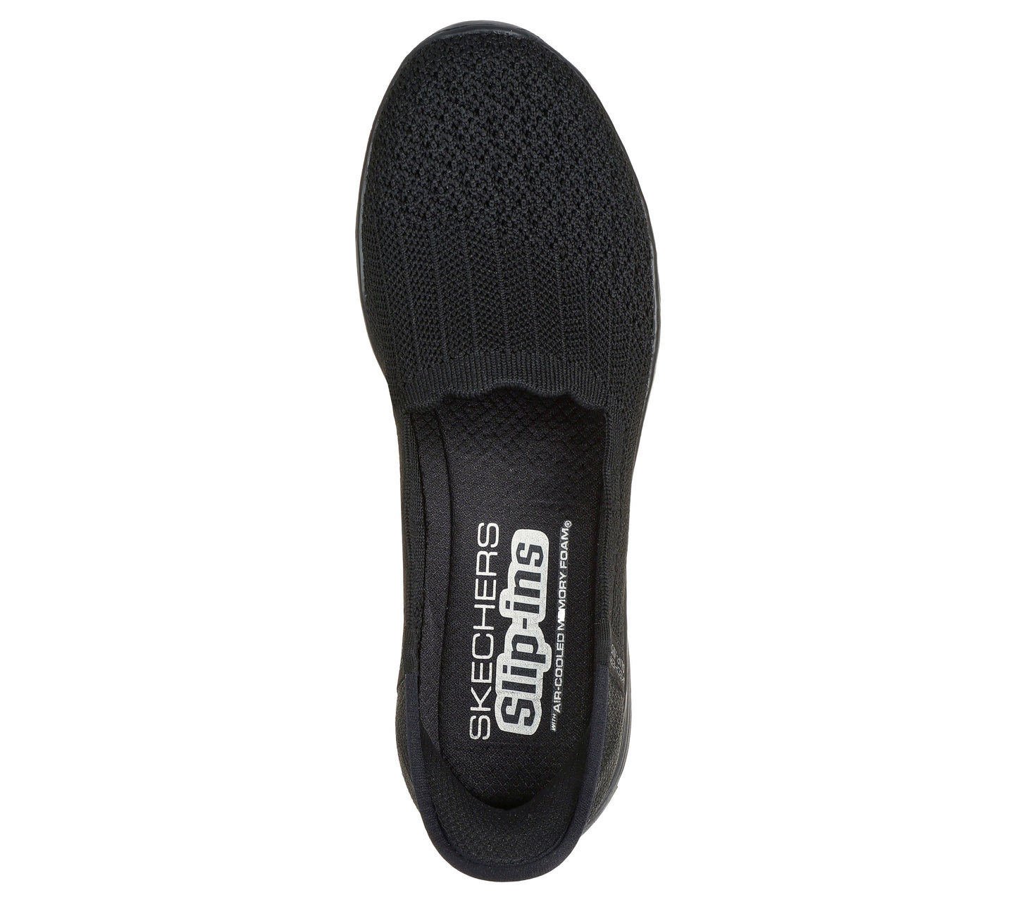 Skechers Slip-ins: Seager - Believe It Dame Ballerina – Sort (158980BBK)