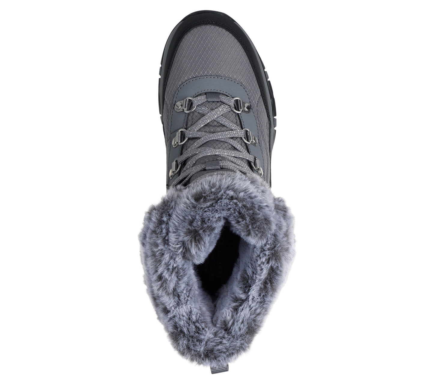 Skechers Trego - Stormie Vandtæt Vinterstøvle Dame – Grå (167893CCL)