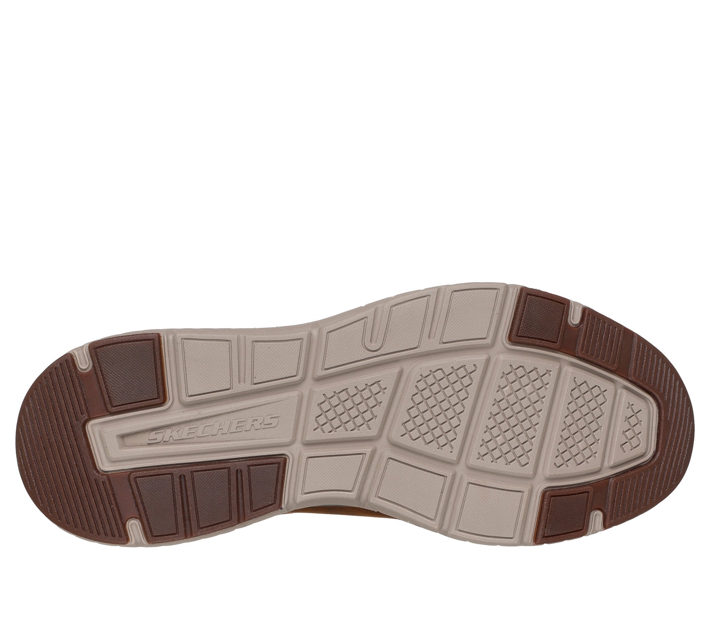 Skechers Relaxed Fit: Arch Crosser - Ronaldo Vandtæt Herresko – Brun (205347CDB)