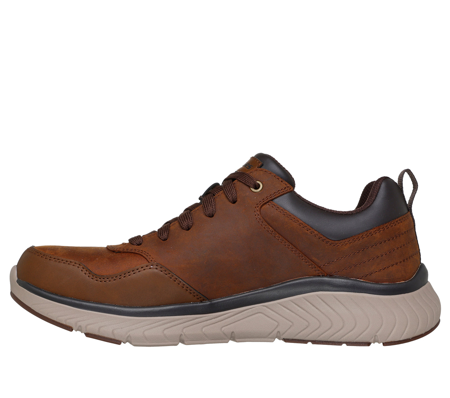 Skechers Relaxed Fit: Arch Crosser - Ronaldo Vandtæt Herresko – Brun (205347CDB)