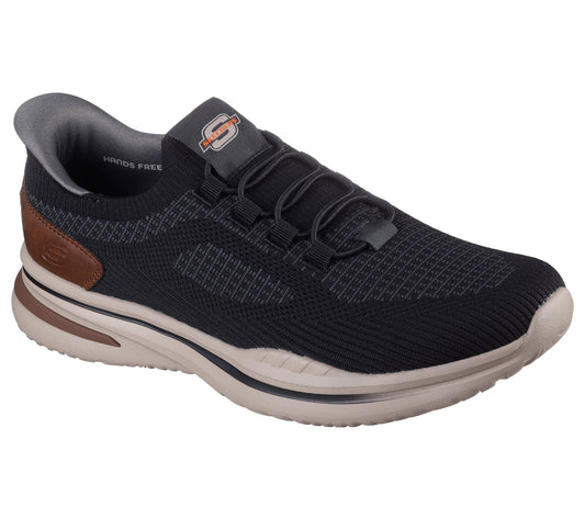 Skechers Relaxed Fit Slip-ins Norlan - Alonso Herre – Sort (211207BLK)