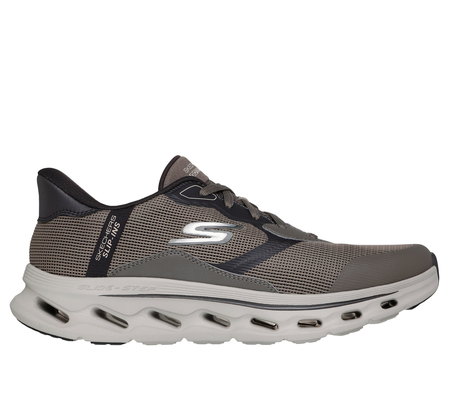 Skechers Slip-ins GO WALK Glide-Step 2.0 Zac Atletiske Sko Herre – Brun (216660DKTP)