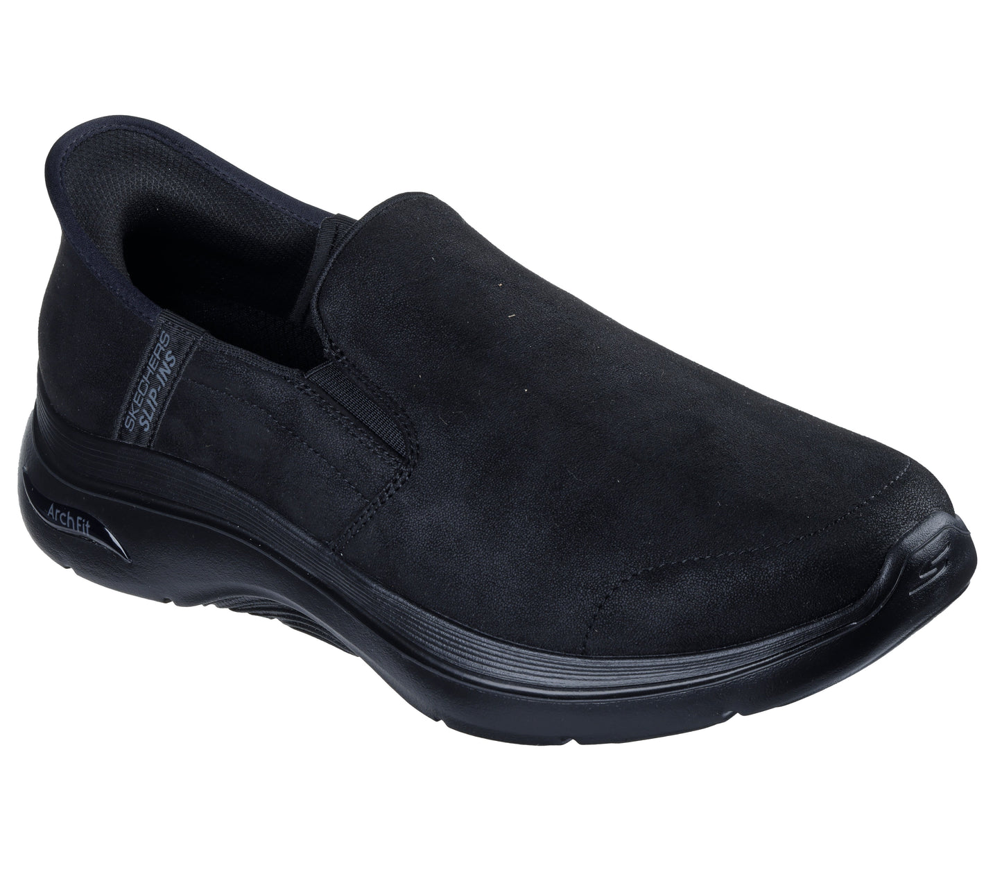 Skechers Slip-ins GO WALK Arch Fit 2.0 Quest Herre – Sort (216813)