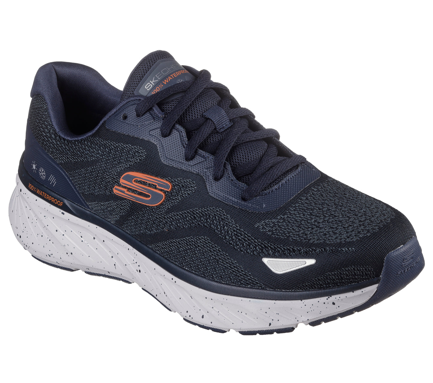 Skechers Relaxed Fit Edgeride Konzo Vandtæt Sko Herre – Sort (232842BKRD)