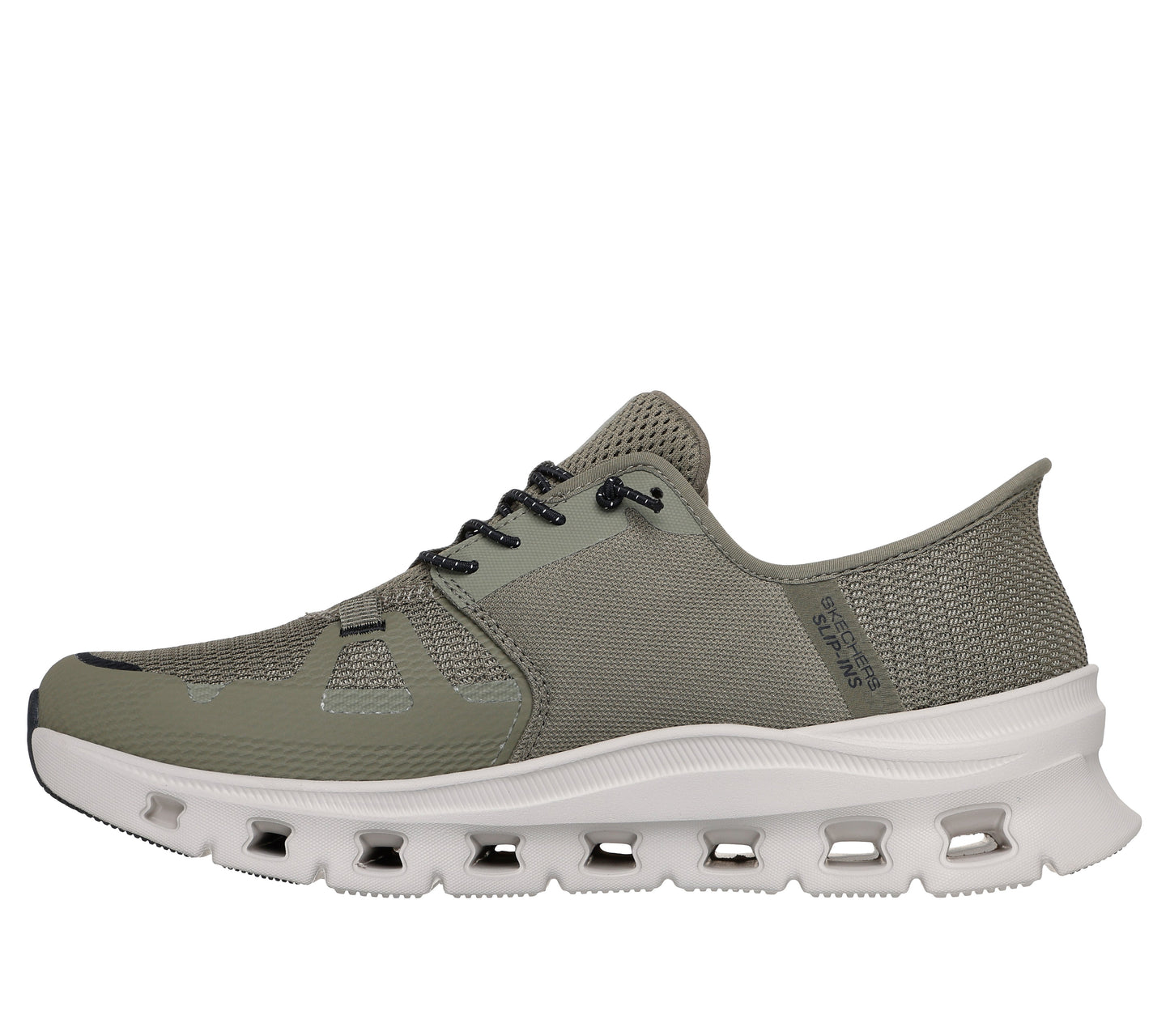 Skechers Glide Step Slip-Ins Oliven/Sort – 232930/OLBK