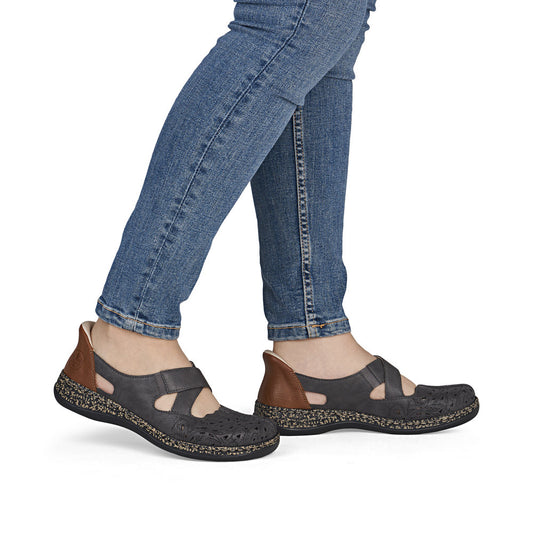Rieker 46352/45 Ready 2 Go – Let og Komfortabel Damesko