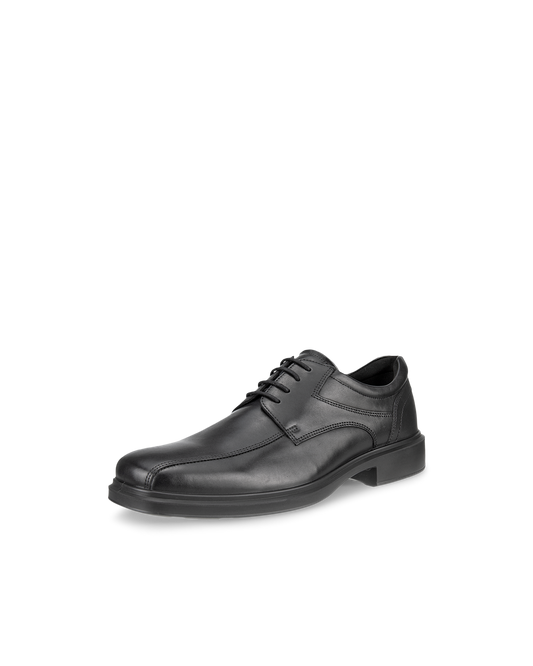 ECCO HELSINKI 2 Men’s Bike-Toe Derby Sort – Klassisk Komfort og Moderne Elegance
