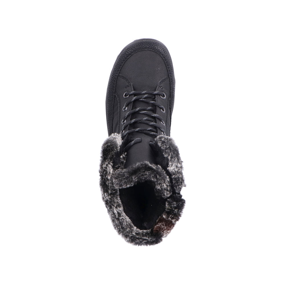 Rieker vinterstøvle til dame i sort – Model L7742-00