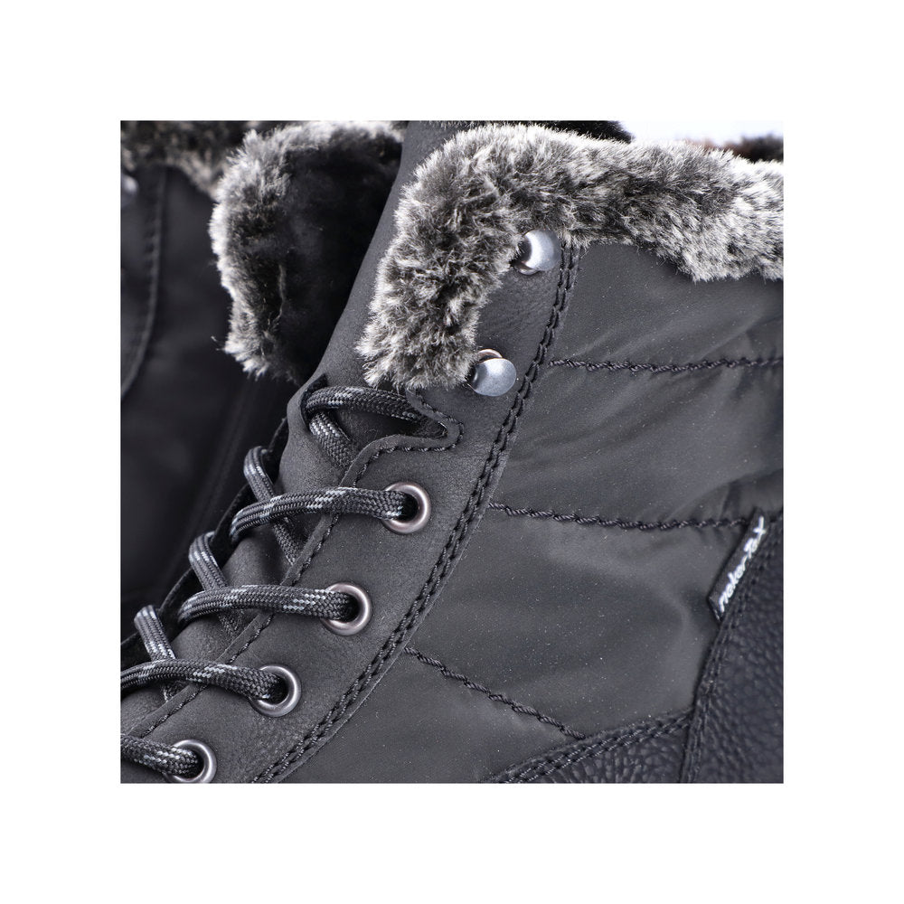 Rieker vinterstøvle til dame i sort – Model L7742-00