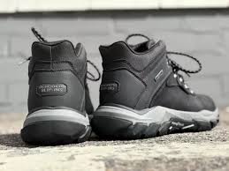 Skechers Relaxed Fit Slip-ins Santoro - Relic Waterproof Herre – Sort (205337BLK)