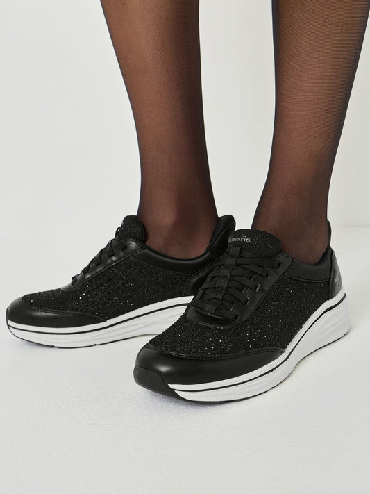 Tamaris Sneakers 23779 Sort – Sporty Elegance med Komfortabel Sål