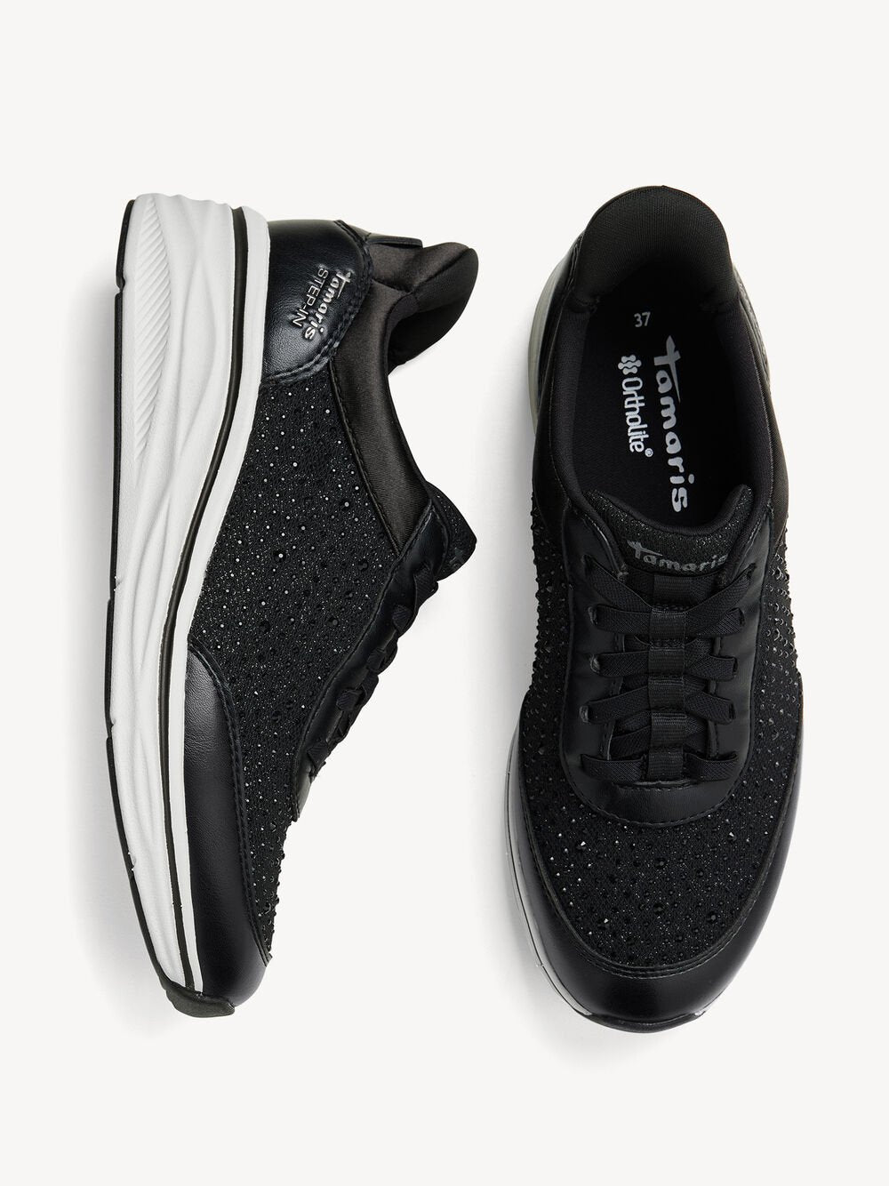 Tamaris Sneakers 23779 Sort – Sporty Elegance med Komfortabel Sål