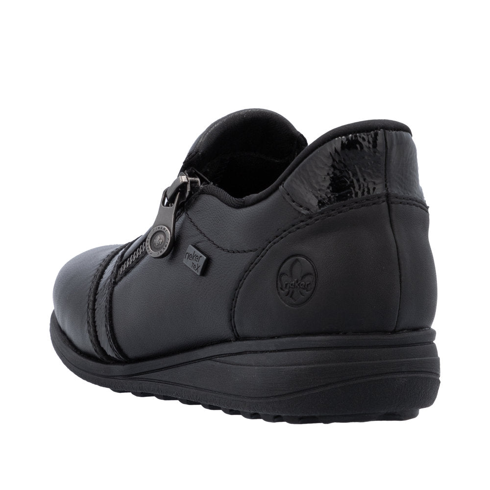 Rieker Ready 2 Go sko til dame i sort – Model 47264-00