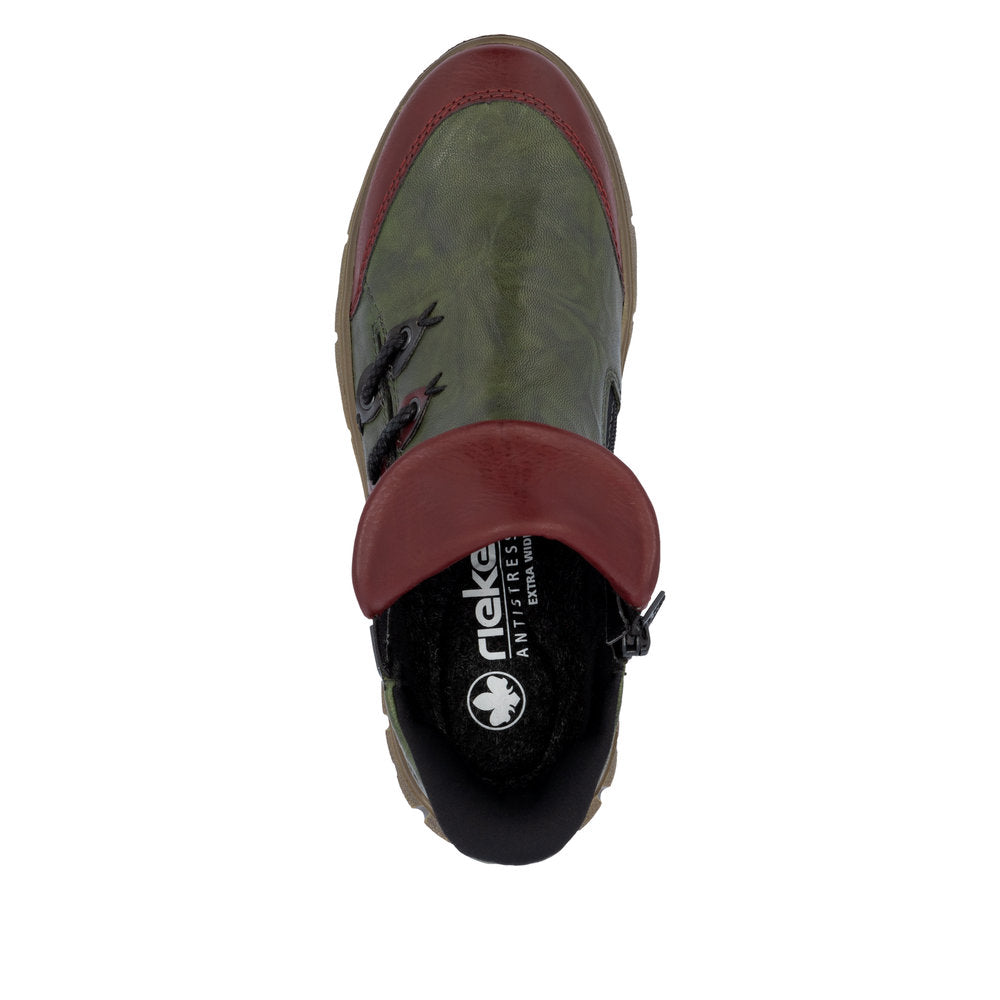 Rieker Ready 2 Go støvle til dame i grøn – Model N1353-52