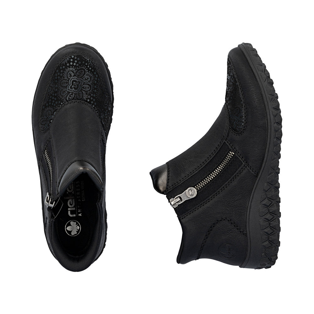 Rieker Ready 2 Go støvle til dame i sort – Model 59558-00