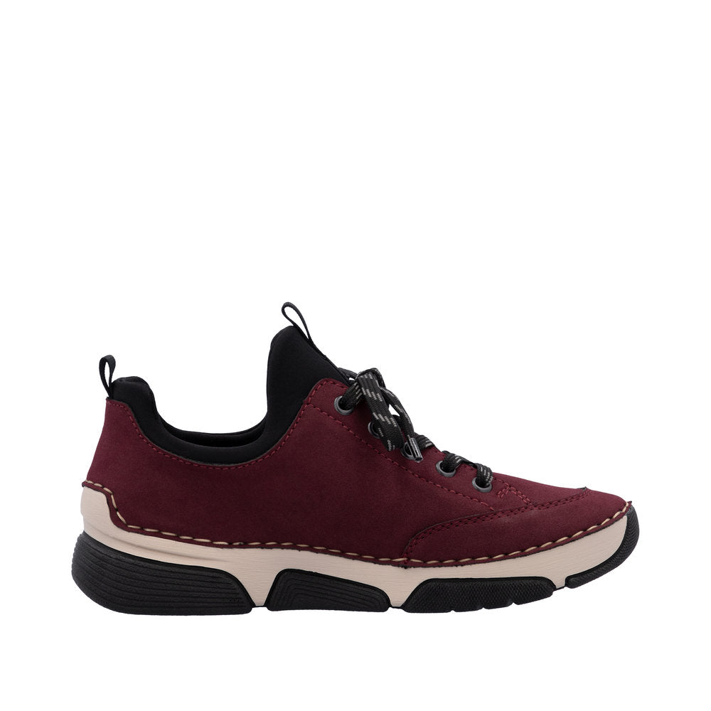Rieker sneakers til dame i bordeaux – Model 45973-36