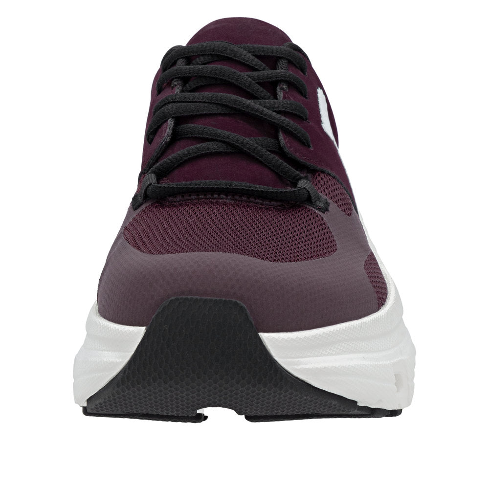 Rieker sneakers til dame i bordeaux W3500-32