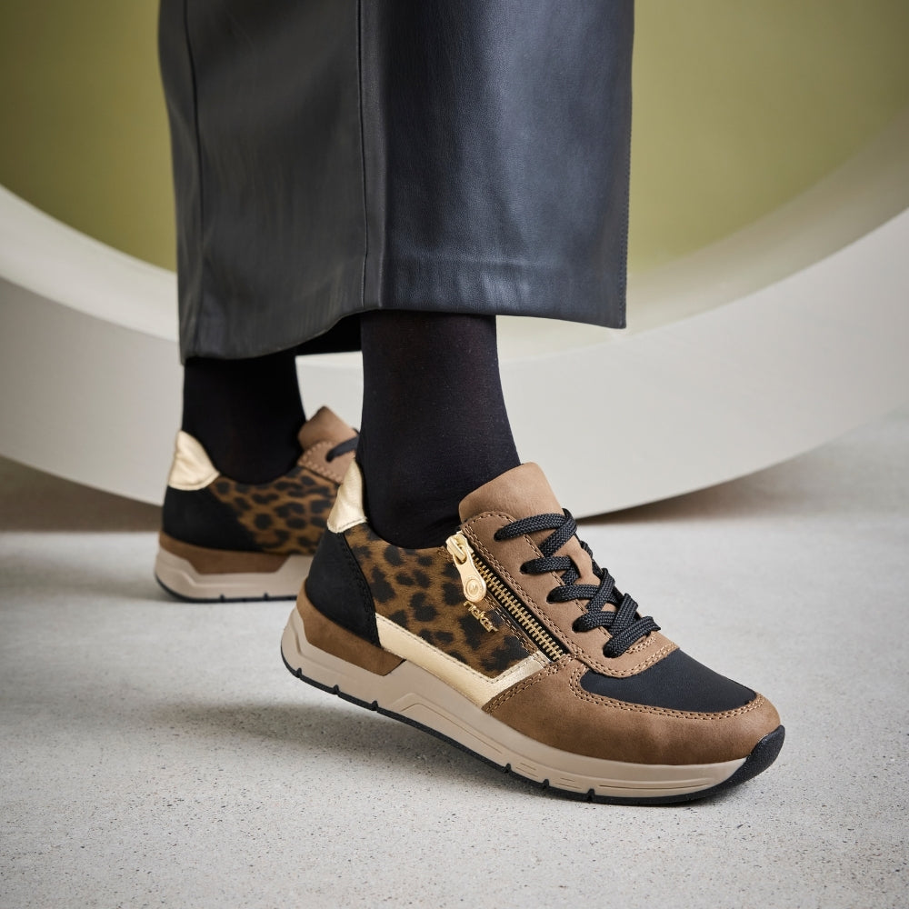 Rieker damesko i brun 58902-24