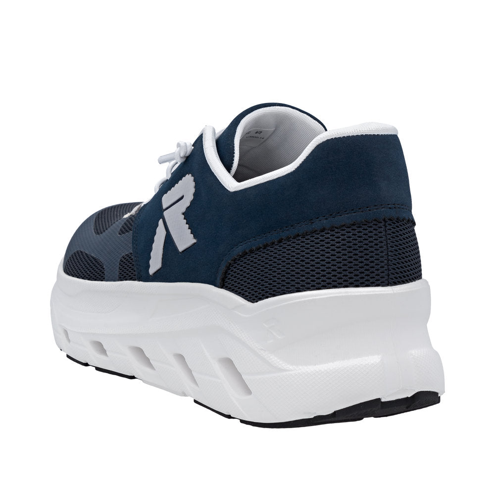 Rieker sneakers til herre i blå U3500-14