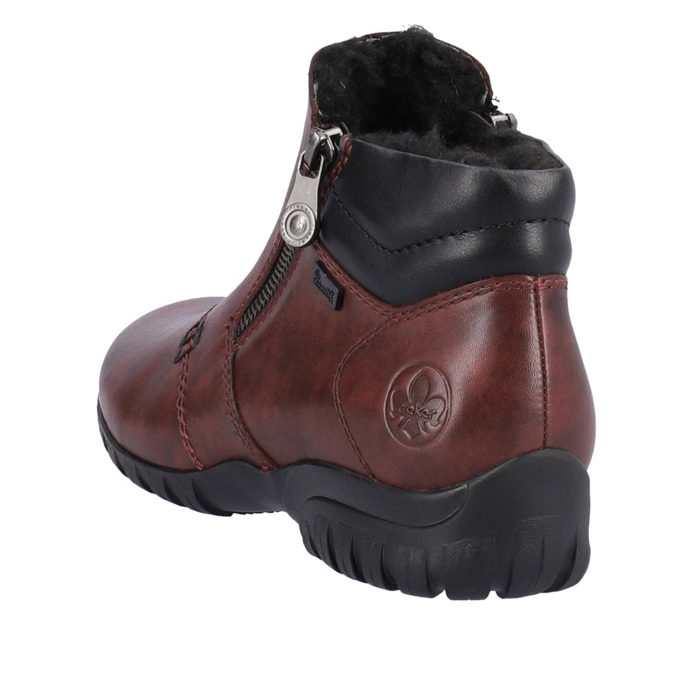 Rieker støvle til dame i bordeaux – Model L4655-35