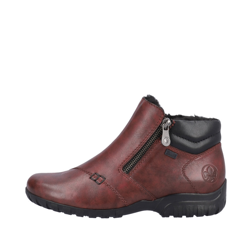 Rieker støvle til dame i bordeaux – Model L4655-35