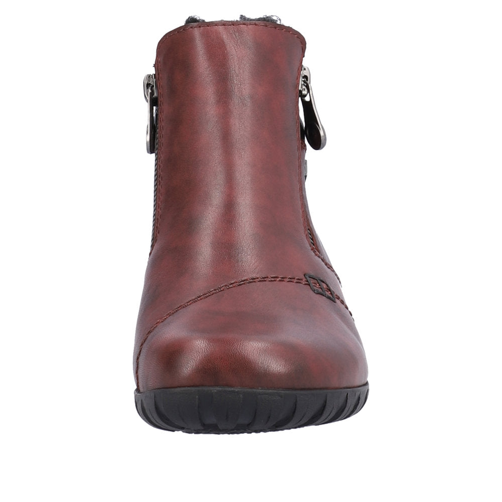 Rieker støvle til dame i bordeaux – Model L4655-35