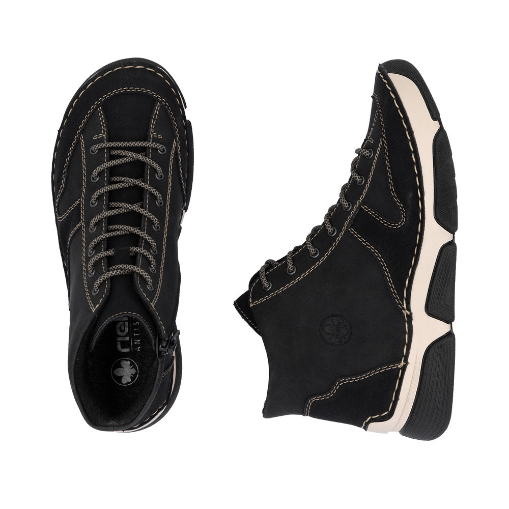 Rieker støvle til dame i sort – Model 45906-00