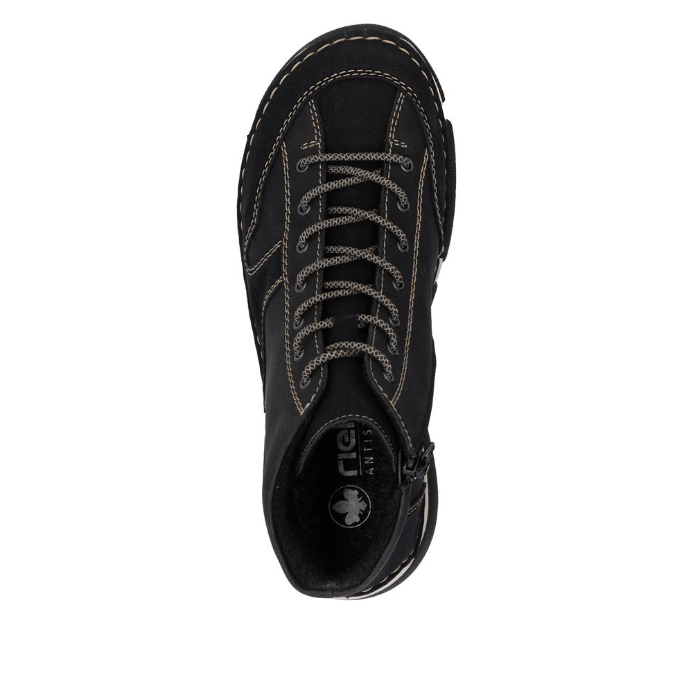 Rieker støvle til dame i sort – Model 45906-00