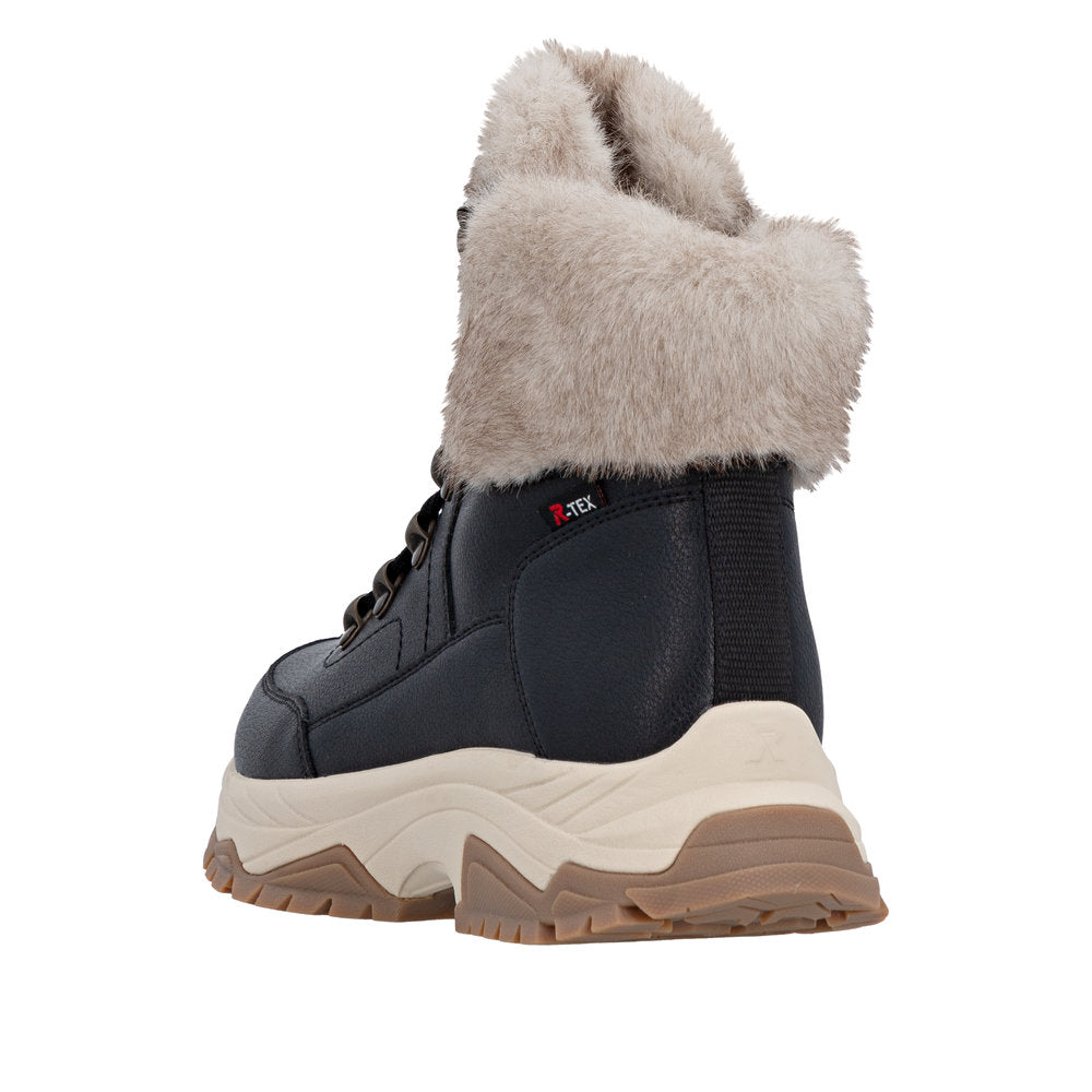 Rieker støvle til dame i sort – Model W3971-00