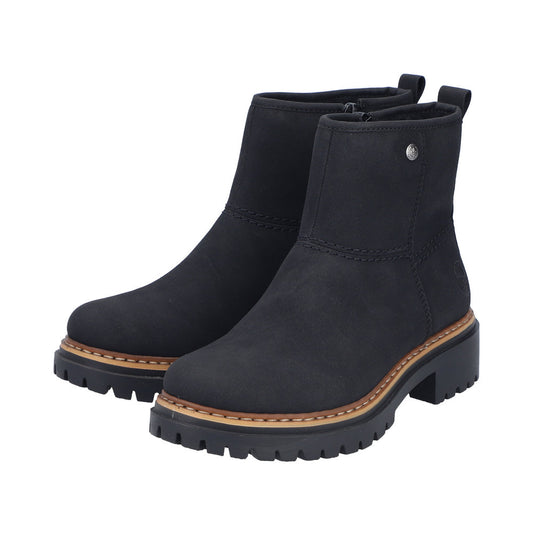Rieker støvle til dame i sort – Model 72671-00