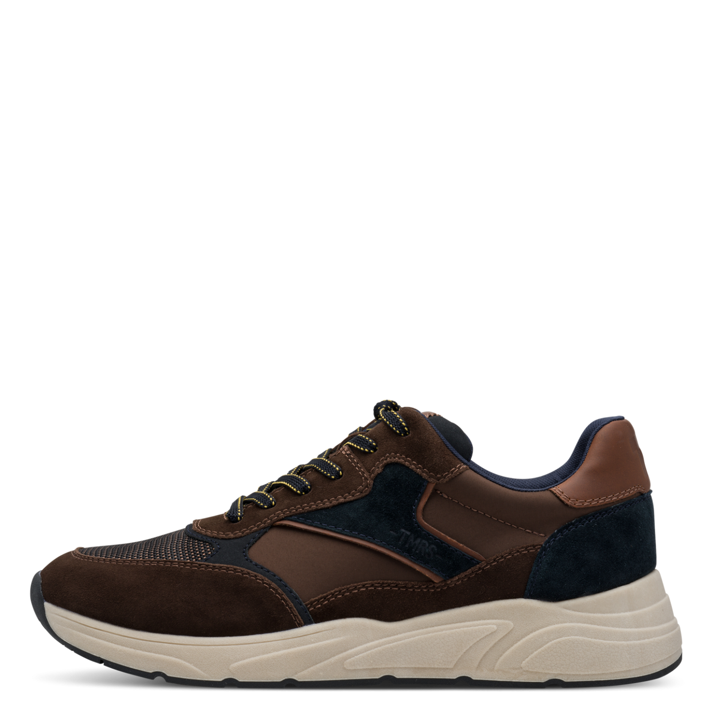 Tamaris mørkebrun herresneaker i ruskind – Model 13611