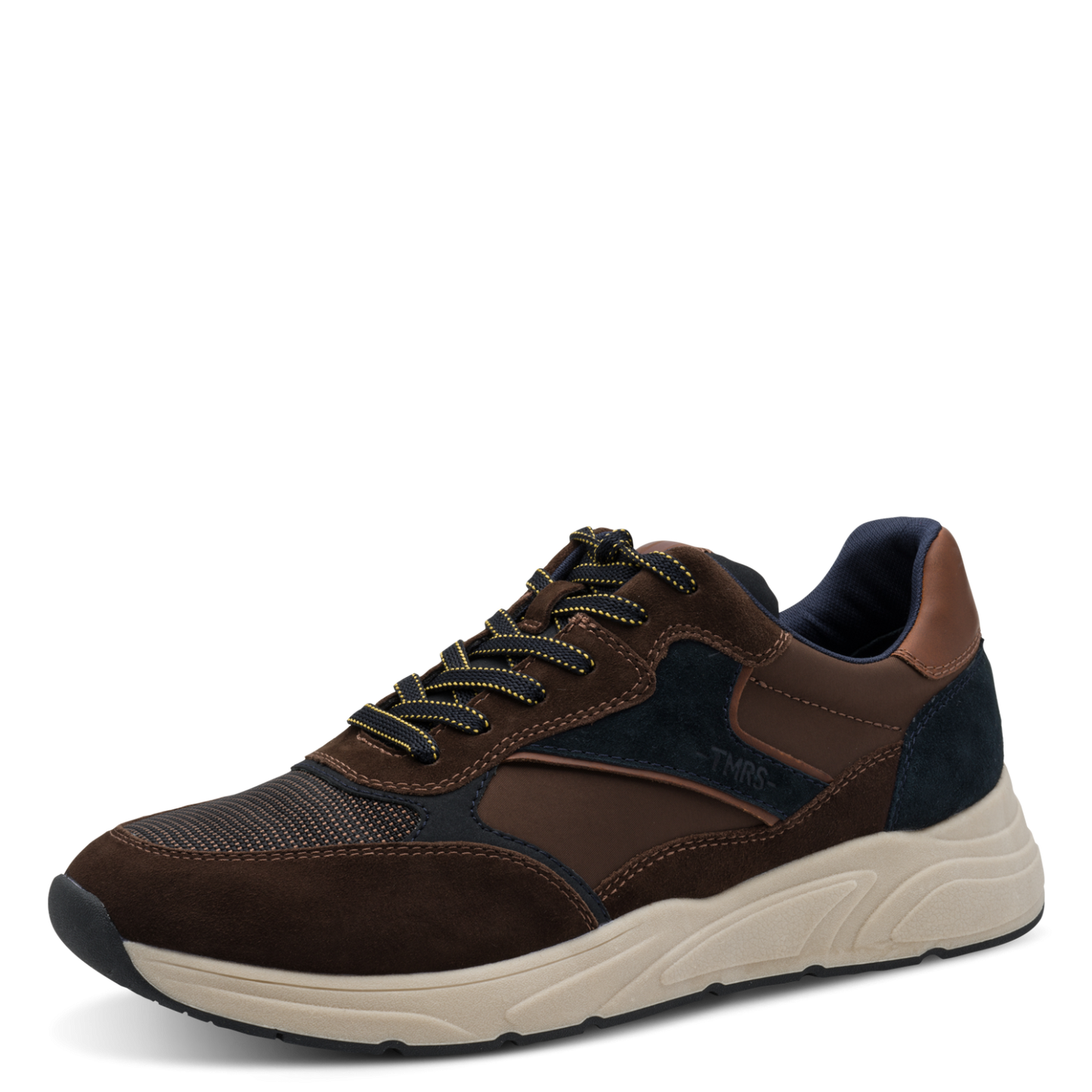 Tamaris mørkebrun herresneaker i ruskind – Model 13611