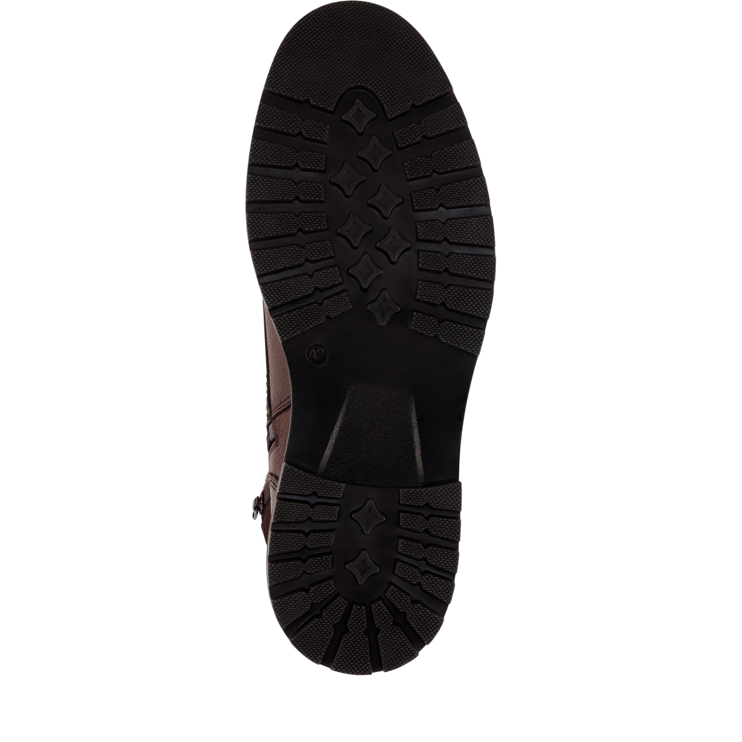 Brune Lace Boots i Læder og Velour – Komfort og Stil fra Tamaris Men