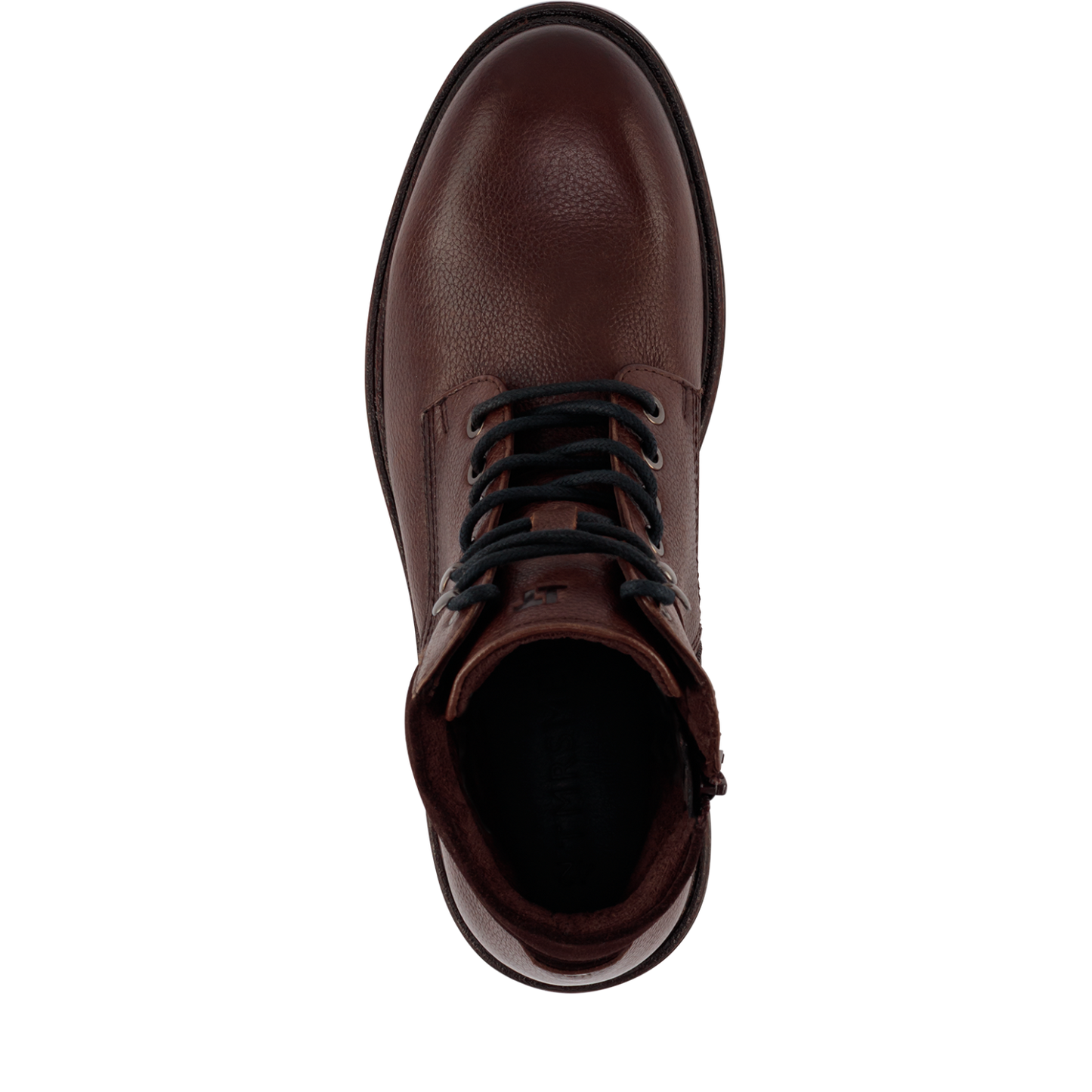 Brune Lace Boots i Læder og Velour – Komfort og Stil fra Tamaris Men