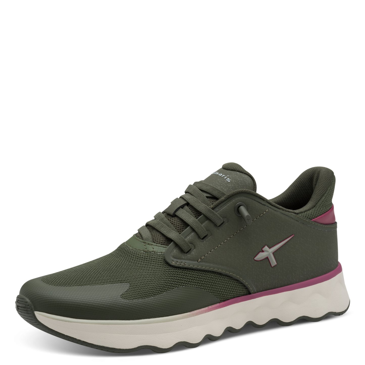 Grøn Tamaris Sneaker Low – Komfortabel og Åndbar Hverdagssko