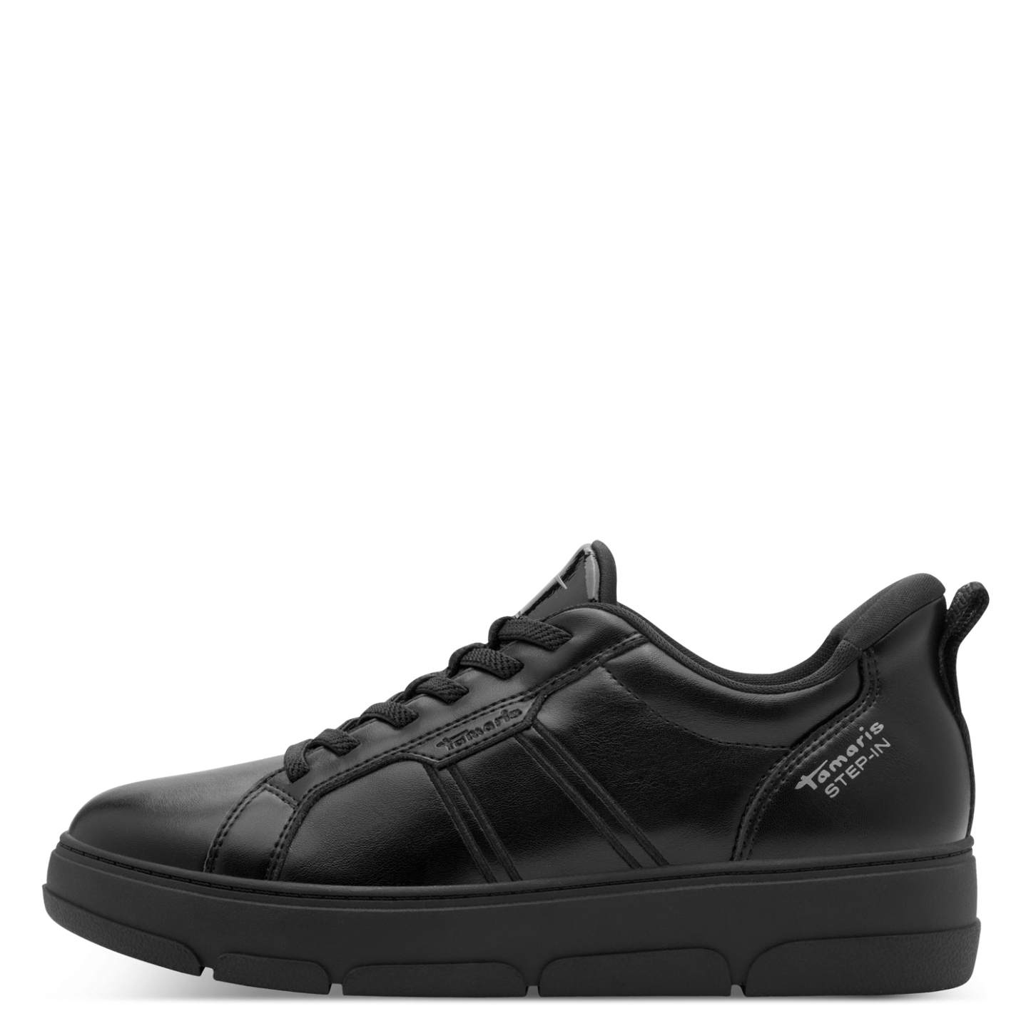 Tamaris Sneakers 23758-007 – Sporty Læderdesign med Komfortabel Sål