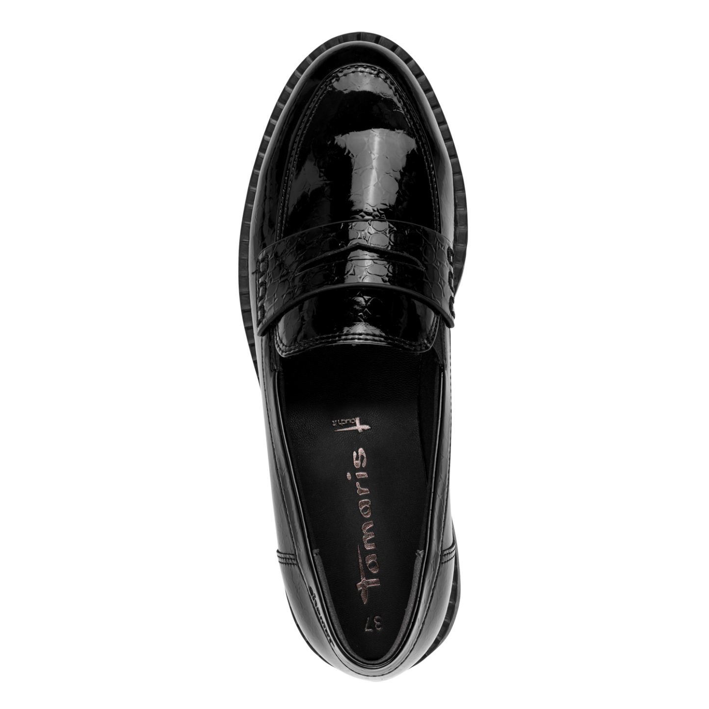 Tamaris Essentials Slippers – COMF.Lin+Touch Fodseng – Sort (1-24312-41-087)