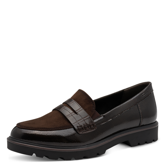 Tamaris Essentials Slippers – COMF.Lin+Touch Fodseng – Mocca (1-24312-41-304)