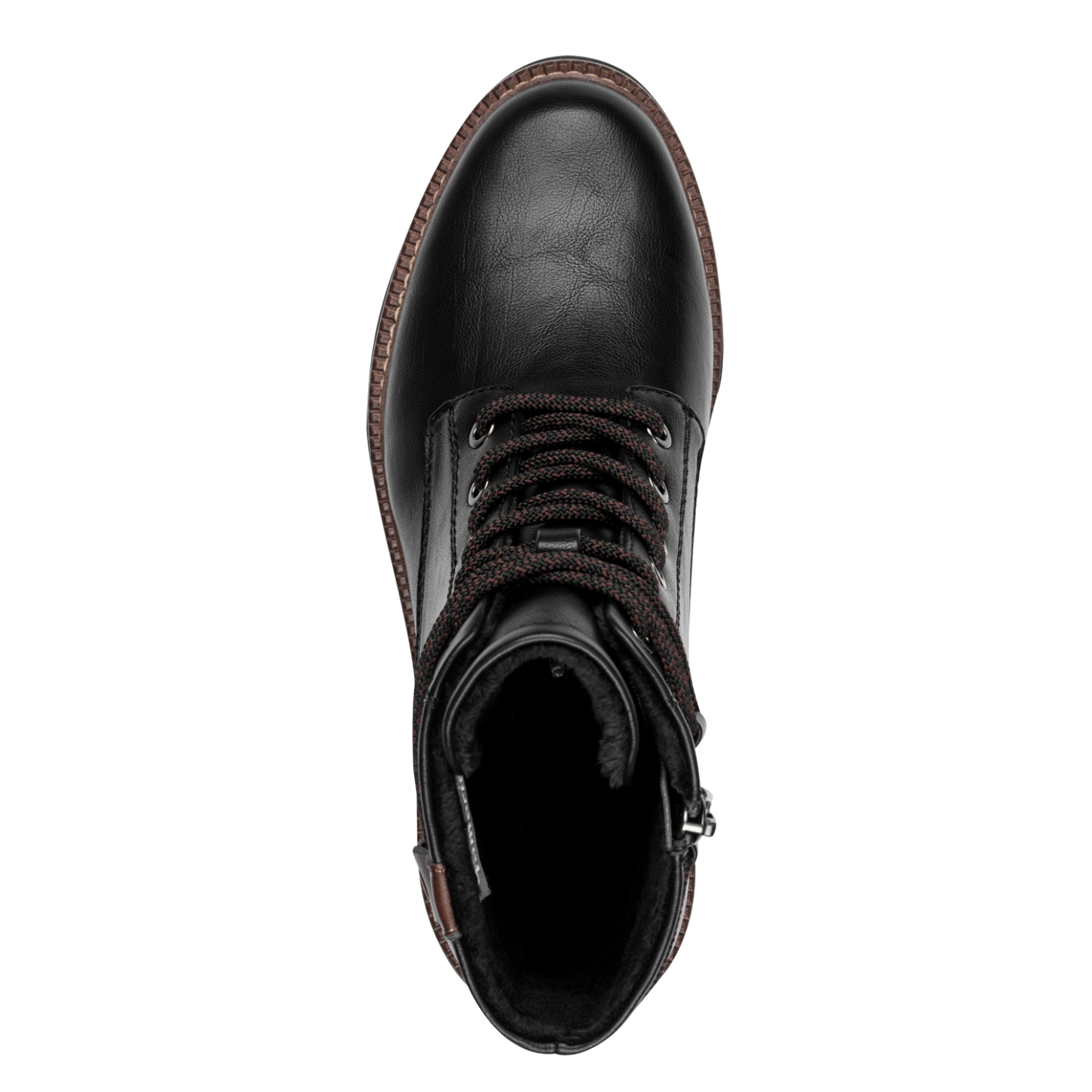 Tamaris Støvletter – Lace Boot Flats – Sort (1-25262-45-001)